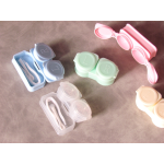 Macaroon flip cover Colored Contact Lens Case