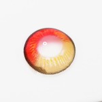 Cosplay Anime red brown Prescription Colored Contact Lenses