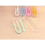 Simple Tweezers Suction Stick Colored Contact Auxiliary Tool