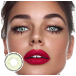 Olivia  Aqua  Green Colored Contact Lenses