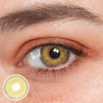 Danica Lava Orange Colored Contact Lenses