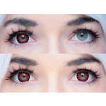 Halloween Miracle Red Prescription Colored Contact Lenses