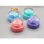 Manual rotary cleaning Multicolor Colored Contact Lens Case