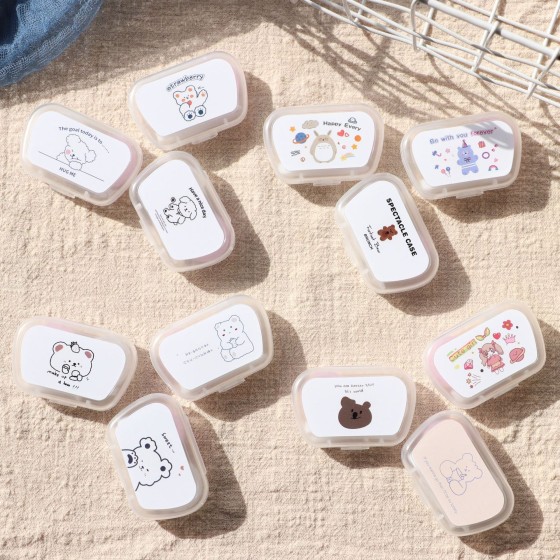 Original Portable Colored Contact Lens Case