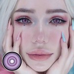 Cosplay Sakuya Violet Colored Contact Lenses