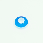 Halloween Blueout Prescription Colored Contact Lenses