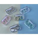 Simple Colored Contact Lens Case