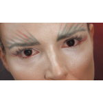Halloween Hell Raiser Red  Colored Contact Lenses