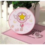 Sakura Pink Colored Contact Lens Case