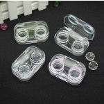 Transparent Multicolor Colored Contact Lens Case