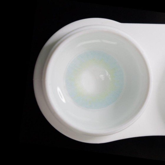 Cherry OCEAN Blue Prescription Colored Contact Lenses