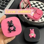 Love Bunny Colored Contact Lens Case