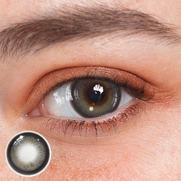 Sidra Gray Colored Contact Lenses