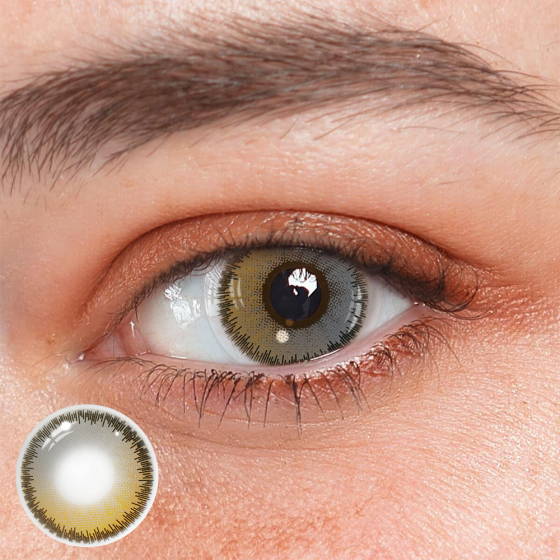 Geralda Brown Colored Contact Lenses