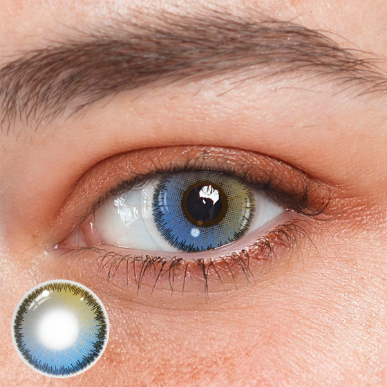 Geralda Blue Colored Contact Lenses