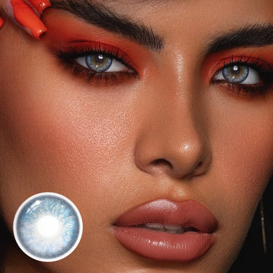 Dione Blue Colored Contact Lenses