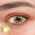 Cosplay Anime Yellow Prescription Colored Contact Lenses