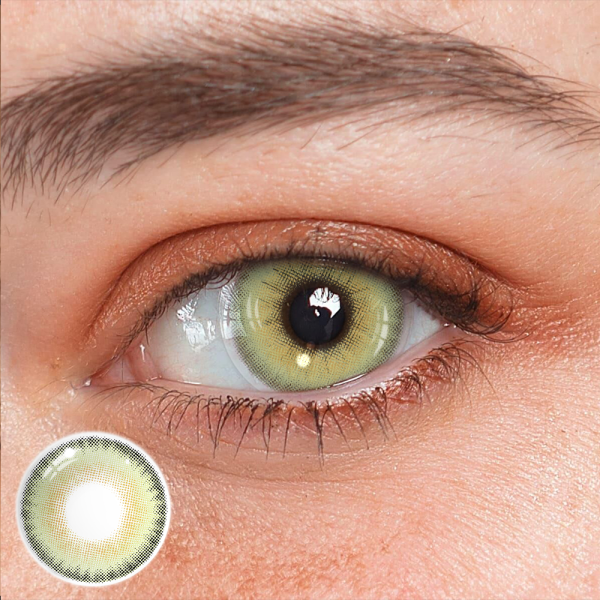 LA GIRL Green Colored Contact Lenses