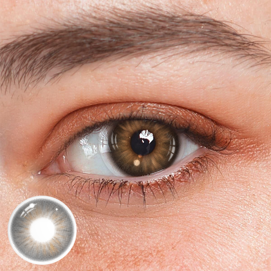 Cassia Black Colored Contact Lenses