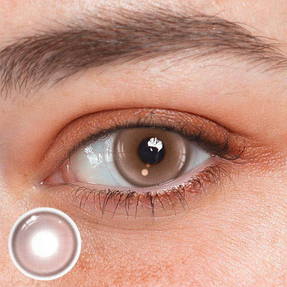 Shae Brown Colored Contact Lenses