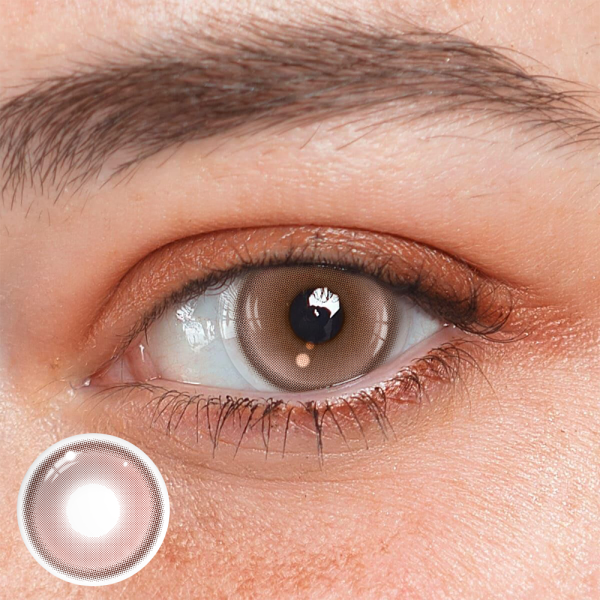 Shae Brown Colored Contact Lenses