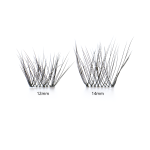 Lara Black Lashes - 14mm