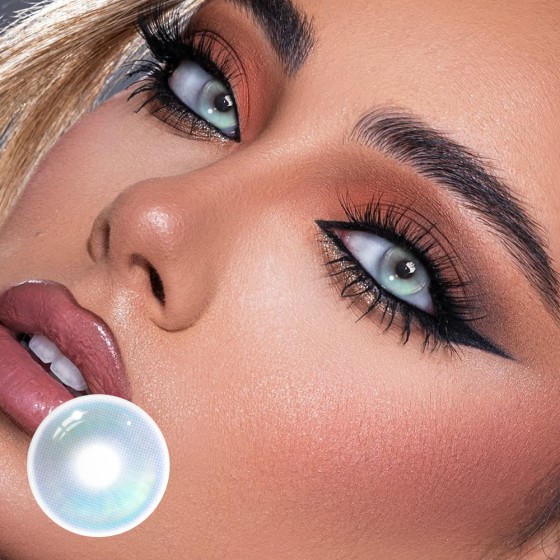 Vlinder Blue Colored Contact Lenses