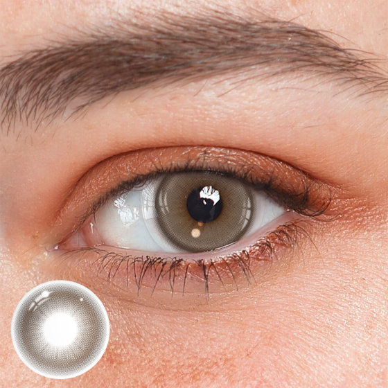 Stormy Hazel Colored Contact Lenses