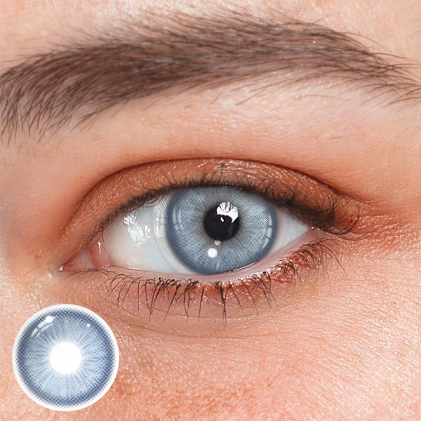Goldie Blue Prescription Colored Contact Lenses