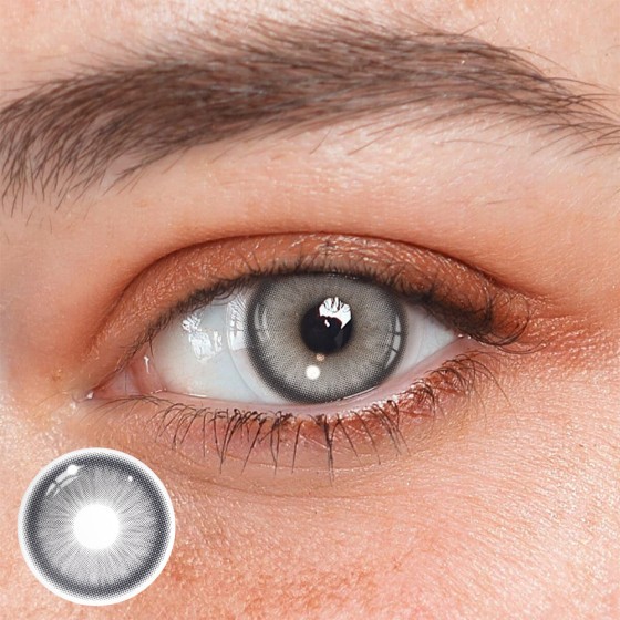 Goldie Gray Prescription Colored Contact Lenses