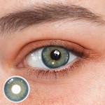 Ludmila Blue Colored Contact Lenses
