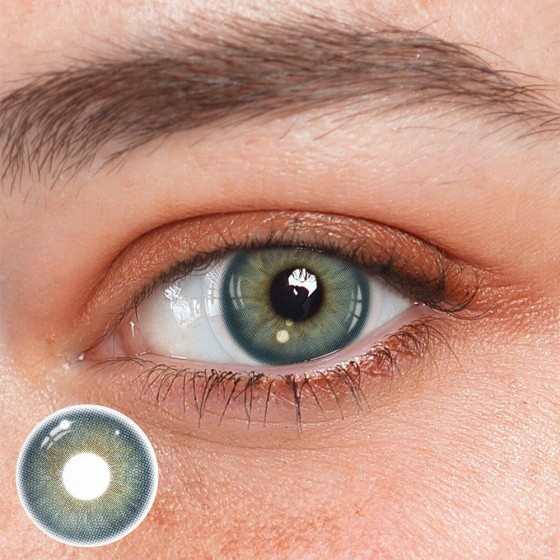 Ludmila Blue Colored Contact Lenses