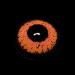 Cosplay Queen Orange Brown Colored Contact Lenses