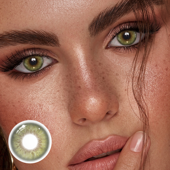 Bibiana Green Colored Contact Lenses
