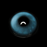 Yara Flowing Blue Colored Contact Lenses