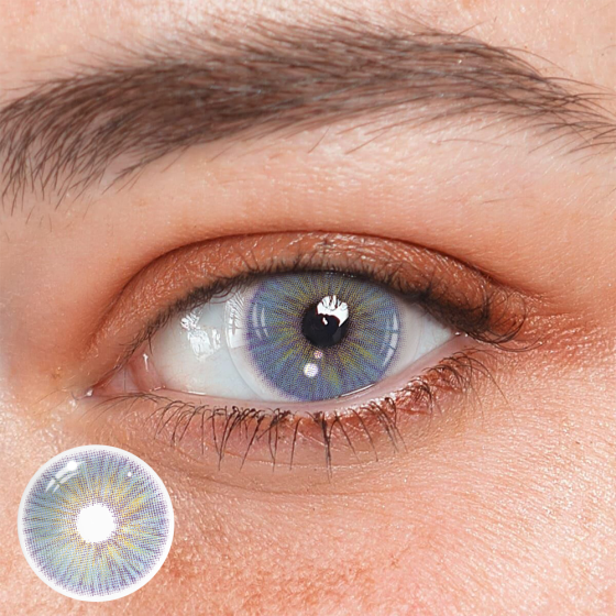 Karla Purple Colored Contact Lenses