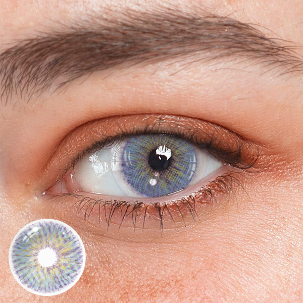 Karla Purple Colored Contact Lenses