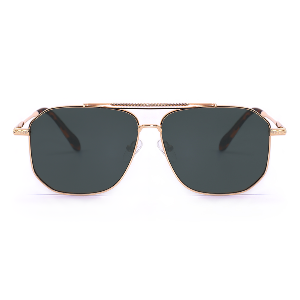 Gabriella Aviators Gray Sunglasses