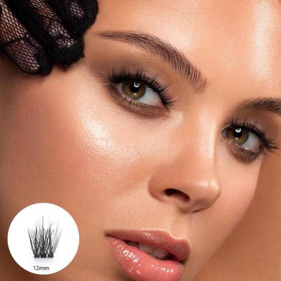 Luciana Black Lashes - 12mm
