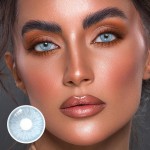 Mule Blue Colored Contact Lenses