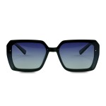 Maite Rectangle Black Sunglasses