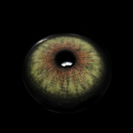 Cyrene Dark Green Prescription Colored Contact Lenses