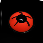 Cosplay NARUTO Madara Red Colored Contact Lenses