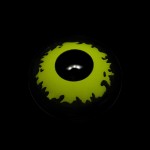 Cosplay Demonlord Mammon Yellow Colored Contact Lenses