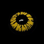 Cosplay Cyberpunk Yellow Colored Contact Lenses