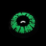 Cosplay Cyberpunk Green Colored Contact Lenses