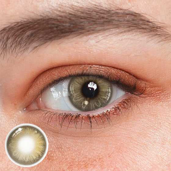 Melania Brown Colored Contact Lenses