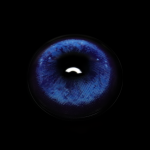 Cosplay Thermo Aura Blue Colored Contact Lenses