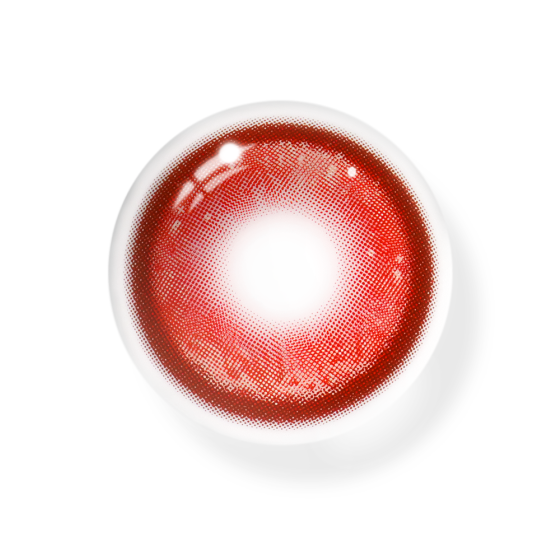 Cosplay Thermo Aura Red Colored Contact Lenses