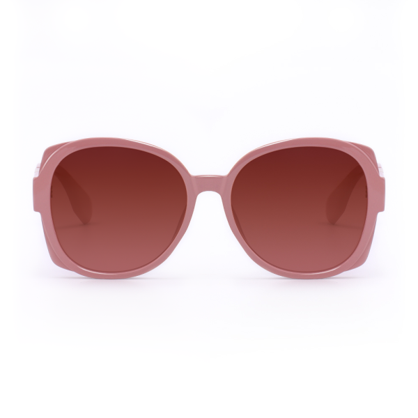Seraphina Oversized Pink Sunglasses